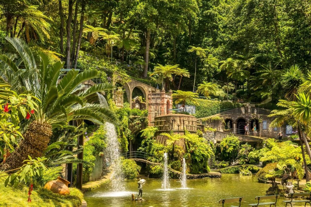 Funchal Madeira tropical gardens honeymoon