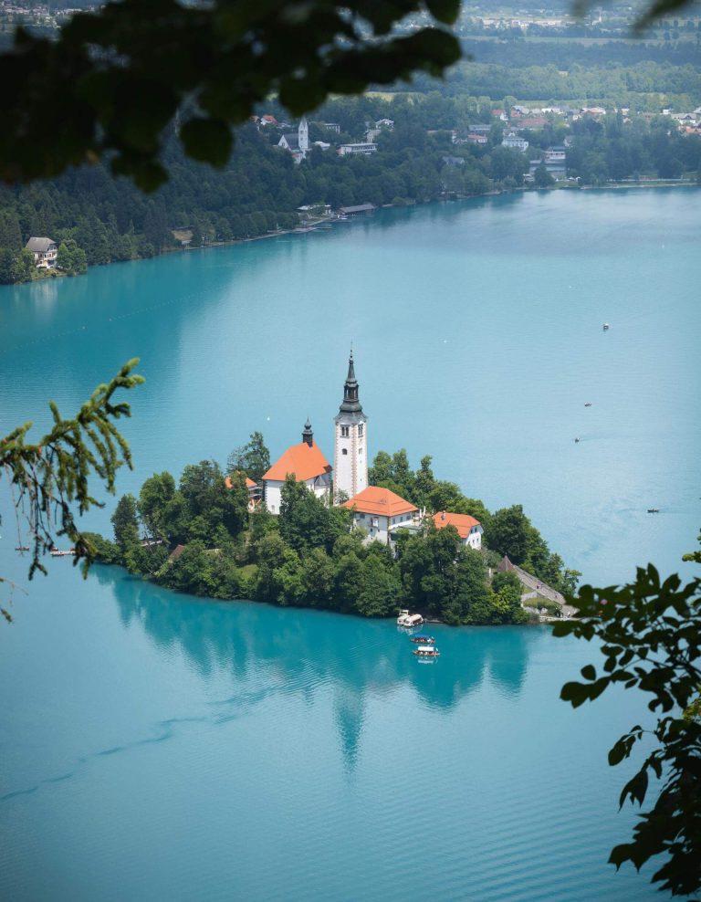 Lake Bled in Slovenia for honeymoon